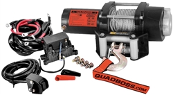 QuadBoss Winches - 2500lb With Wire Cable - Click Image to Close